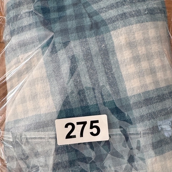 SO Blue and White Plaid Kids Button Down Shirt - Picture 10 of 10